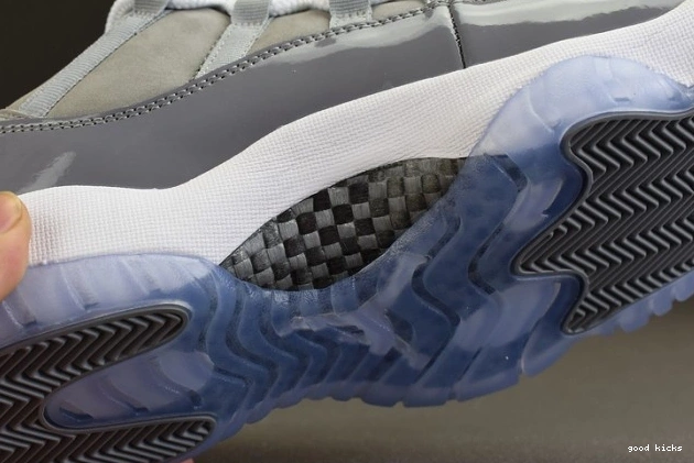 Rep Cool Grey Jordan 528895-003 Low Air 11 0725